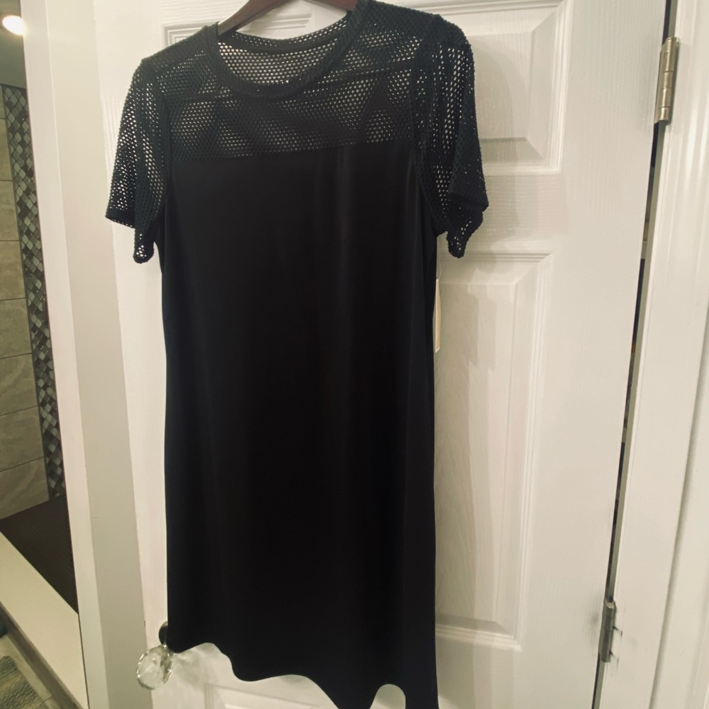 Michael Kors Mesh Top Dress Large